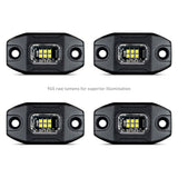 Mishimoto Rock Light Short Harness 4pc