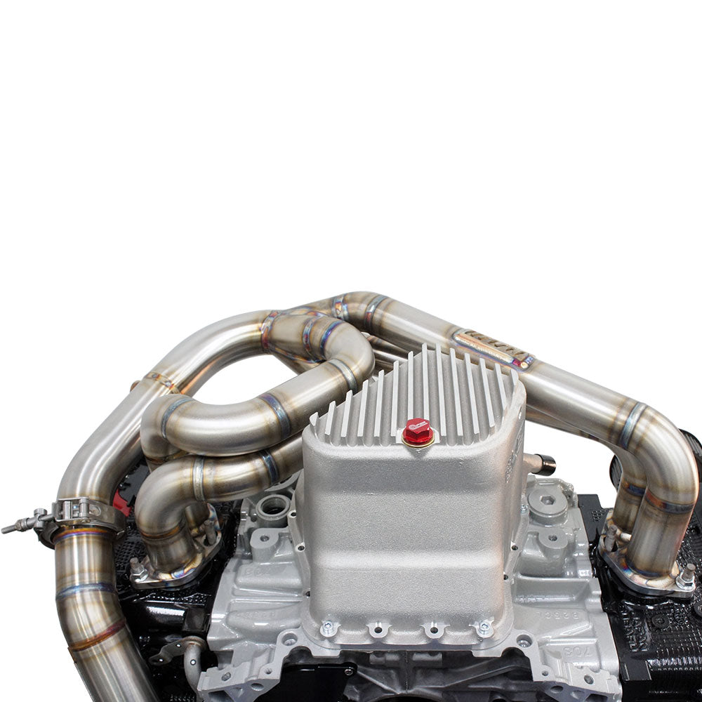 BNM Performance Fab Single Scroll Unequal Length Rotated Twist Mount Turbo Kit w/3.5" Down-Pipe