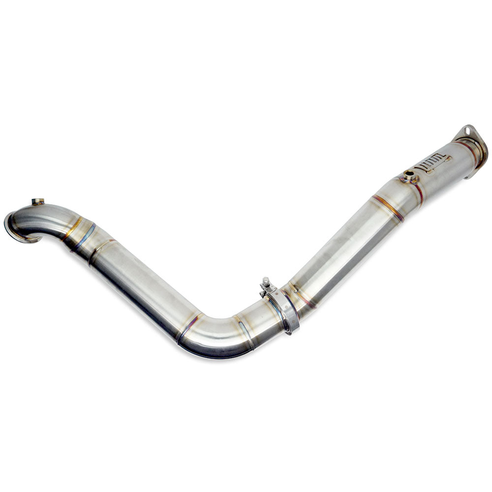 BNM Performance Fab Single Scroll Unequal Length Rotated Twist Mount Turbo Kit w/3.5" Down-Pipe