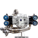 BNM Performance Fab Single Scroll Unequal Length Rotated Twist Mount Turbo Kit w/3.5" Down-Pipe