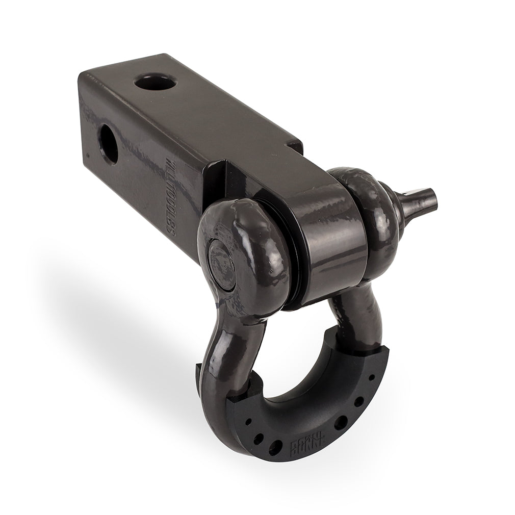 Mishimoto Hitch Receiver & Shackle Set Black