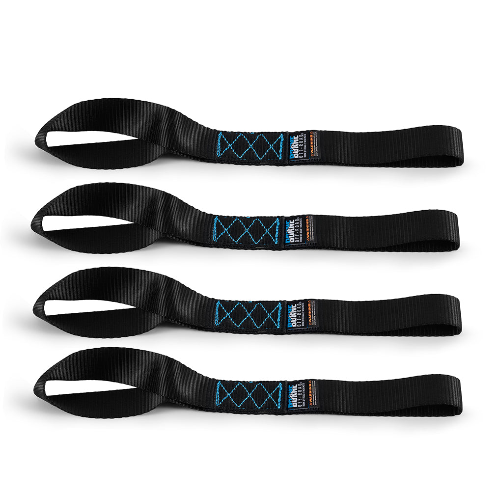 Mishimoto Soft Loop Tie-Down Straps 4-Pack