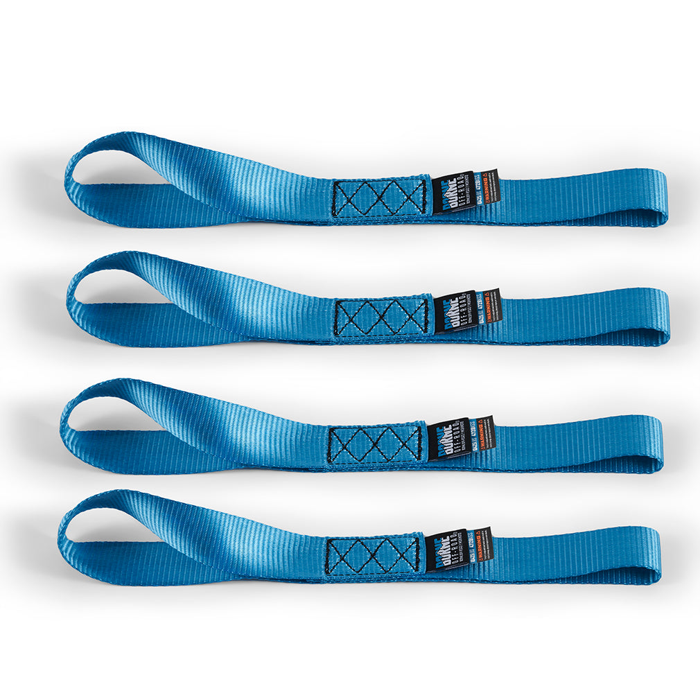 Mishimoto Soft Loop Tie-Down Straps 4-Pack