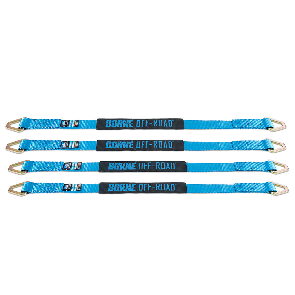 Mishimoto Vehicle Ratchet Tie-Down Kit 4 pack