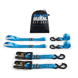 Mishimoto Heavy-Duty Ratchet Tie-Down Kit 2-Pack