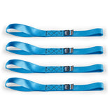 Mishimoto Heavy-Duty Ratchet Tie-Down Kit 4-Pack