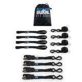Mishimoto Medium-Duty Ratchet Tie-Down Kit 4-Pack