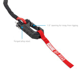 Mishimoto Winch Hook 3/8" Rope - Hand Strap