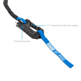 Mishimoto Winch Hook 3/8" Rope - Hand Strap
