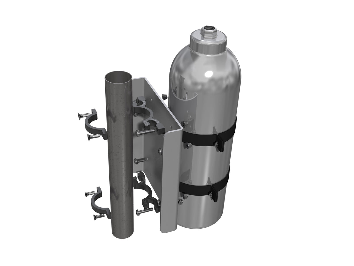 PE Racing Tube to Panel Mounting Bracket Clamp