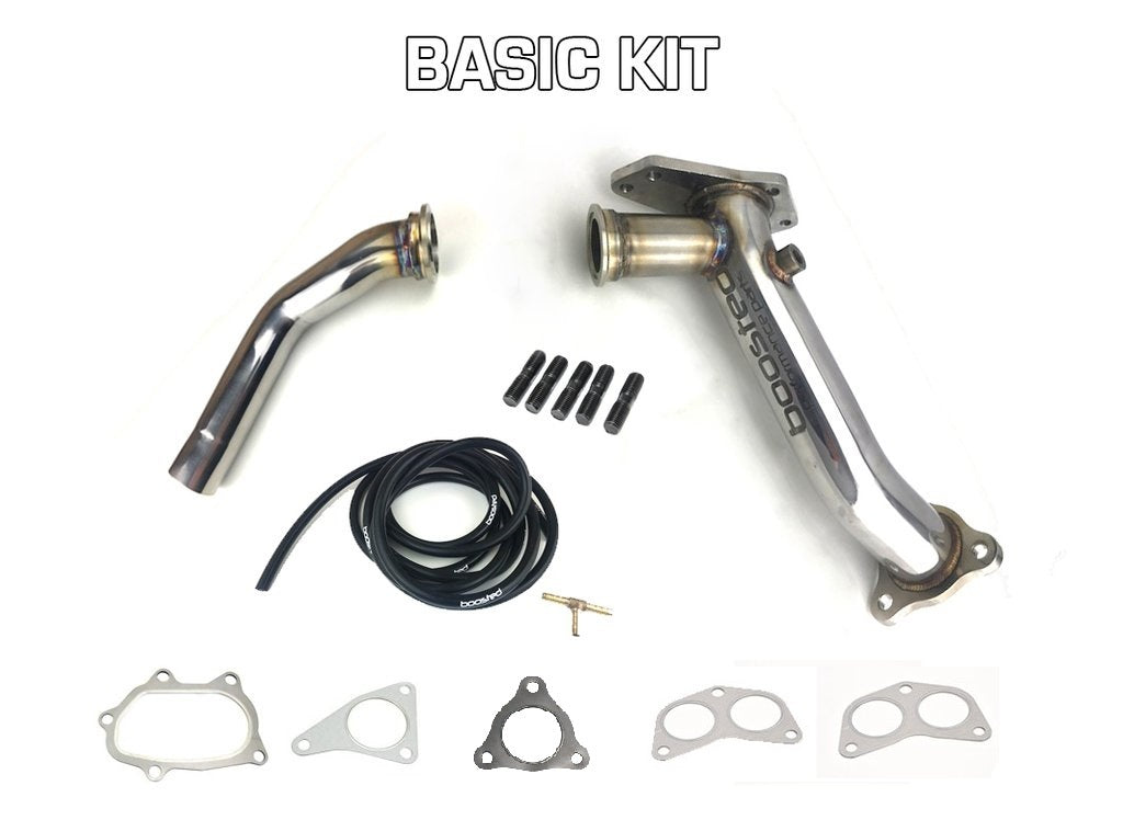 BPP V2 External Waste Gate EWG Up Pipe Kit - 2 Bolt Flange Subaru WRX/STI/Forester/Liberty (EJ20/EJ25) BPP-5sp-2