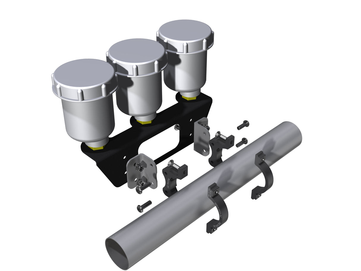 PE Racing Tube Clamp Mounting Brackets