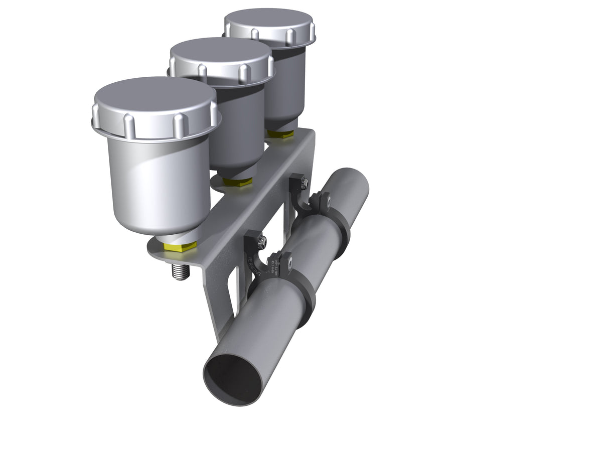 PE Racing Tube to Panel Mounting Bracket Clamp