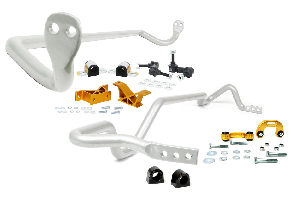 Whiteline Front and Rear Sway Bar Vehicle Kit Motorsport - Subaru WRX/STI GC8 94-00 BSK022M