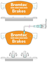 Bremtec Pro Line HD Brake Pads