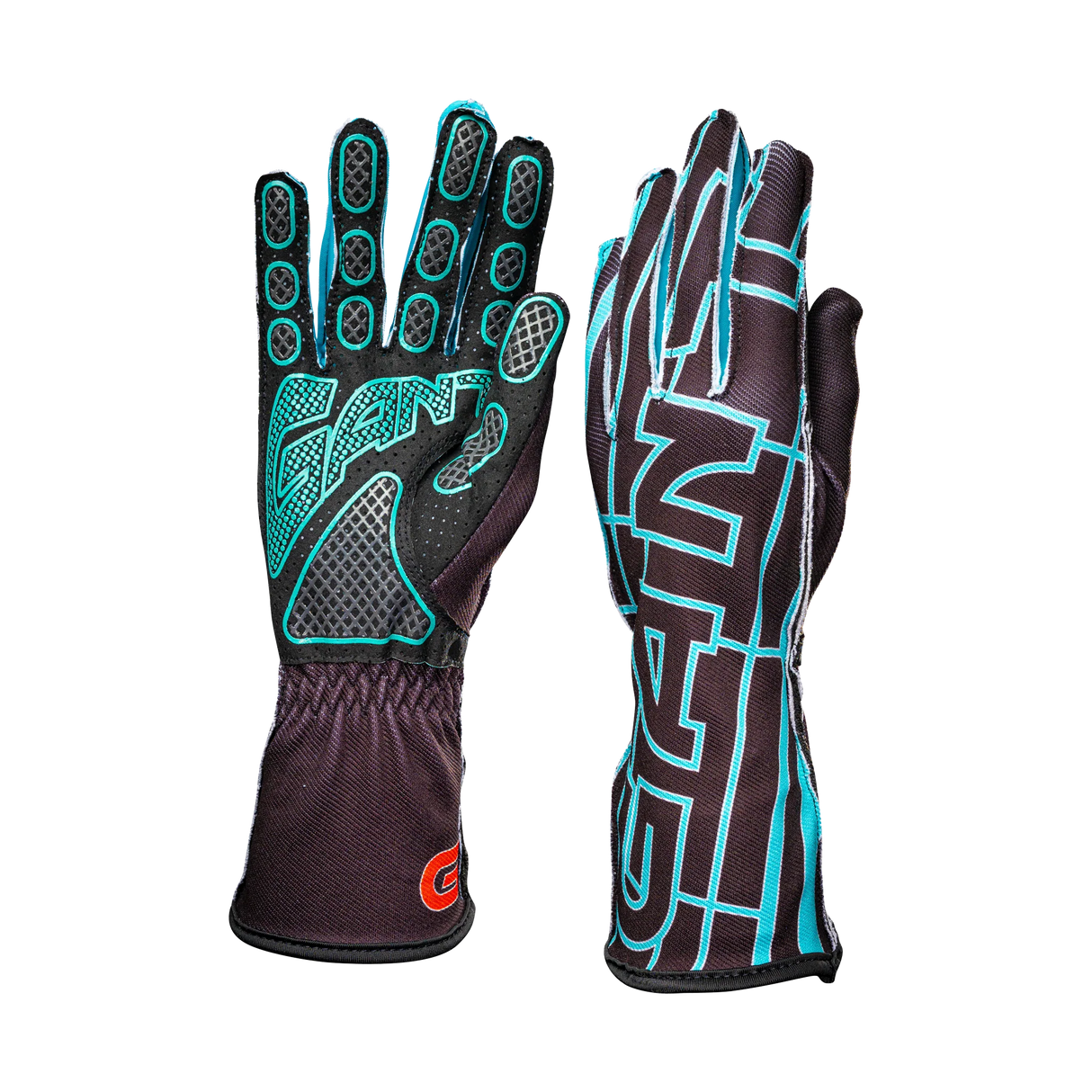 GNT Motorsport Sim Racing Gloves - Blue Crossover