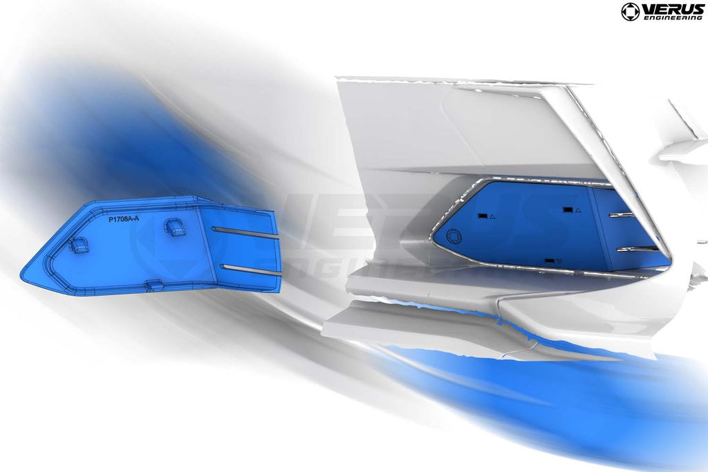 Verus Engineering Brake Duct Block-Off Kit