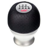 STI Genuine Leather/Aluminum Shift Knob - Subaru WRX 15+/STI 01-21/Liberty STI (6MT) C1010FG100