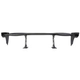 NRG Forged Carbon Fibre Adjustable Wing - 59" w/Arrow Pedestals, Dagger End Plates