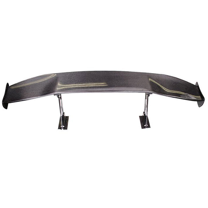 NRG Carbon Fibre Adjustable Wing - 69" w/Standard Pedestals, Standard End Plates