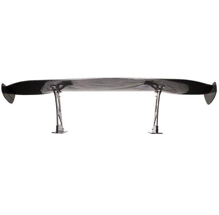 NRG Carbon Fibre Adjustable Wing - 69" w/Standard Pedestals, Standard End Plates