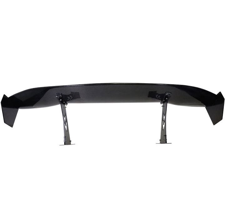 NRG Carbon Fibre Adjustable Wing - 69" w/Arrow Pedestals, Large End Plates