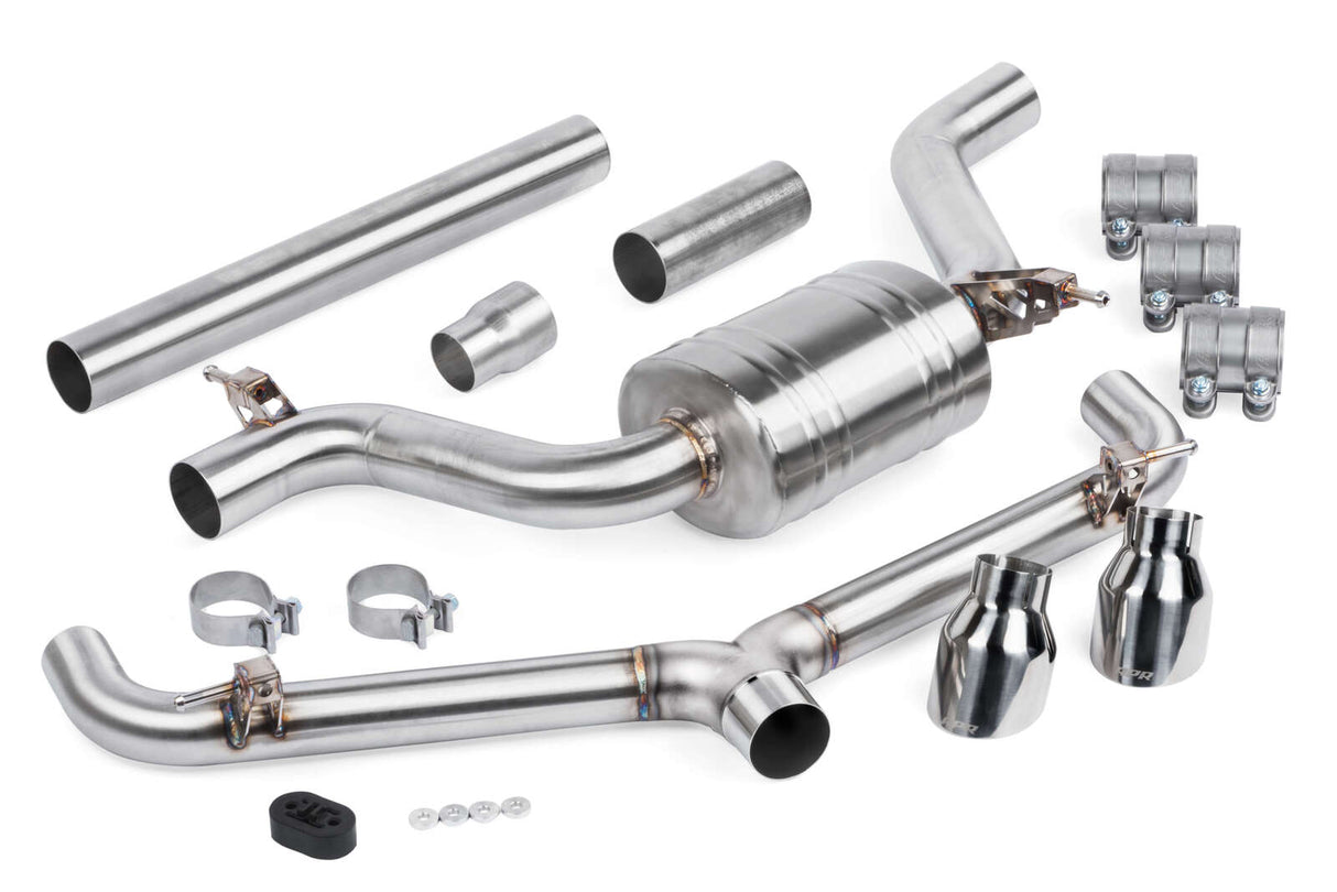 APR 3" Cat Back Exhaust System Non-Resonated - VW Golf GTI MK7 CBK0001 | Pro Speed Racing