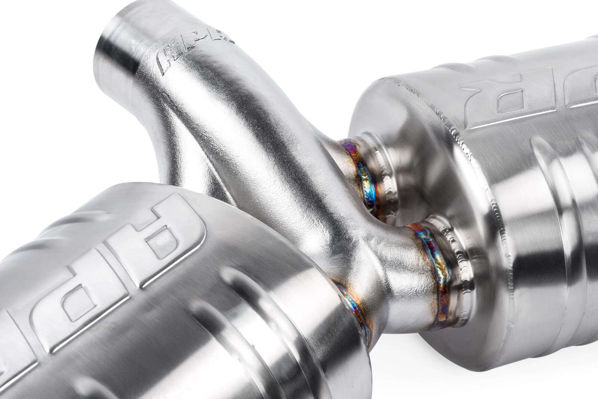 APR 3" Cat Back Exhaust Valved