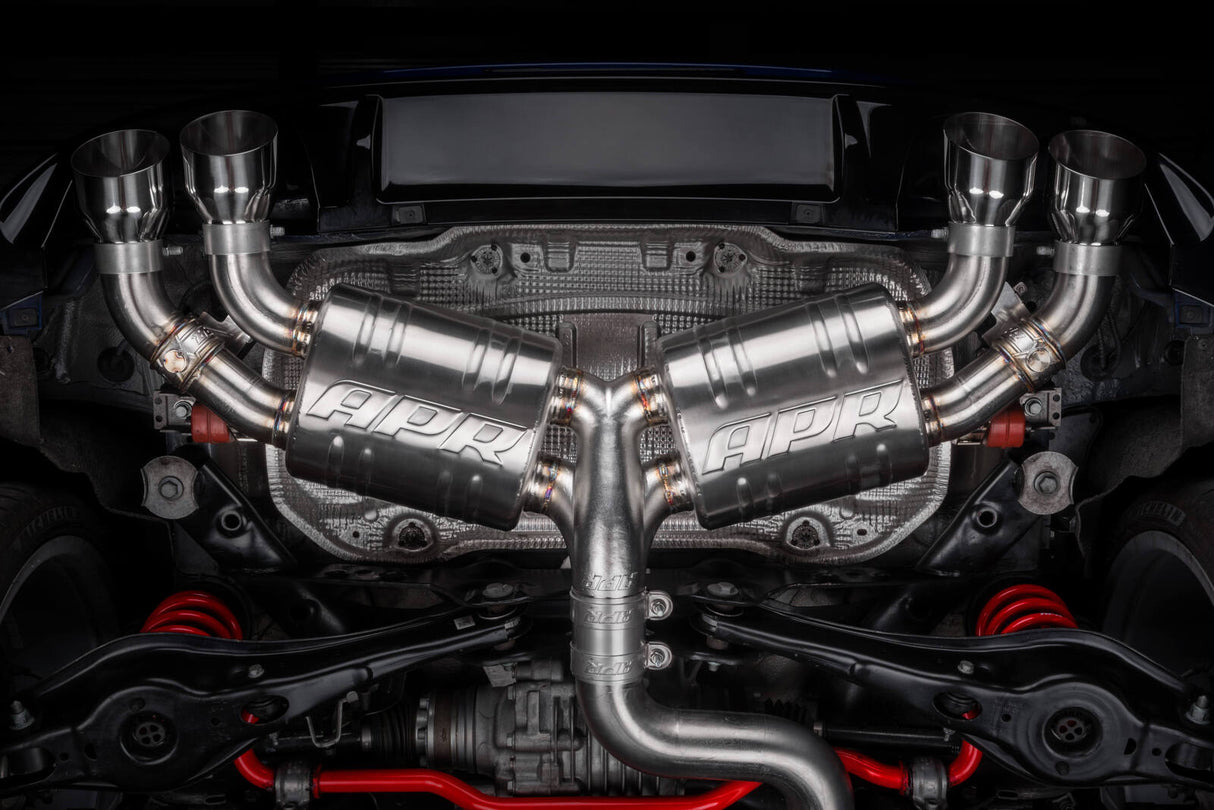 APR 3" Cat Back Exhaust Valved