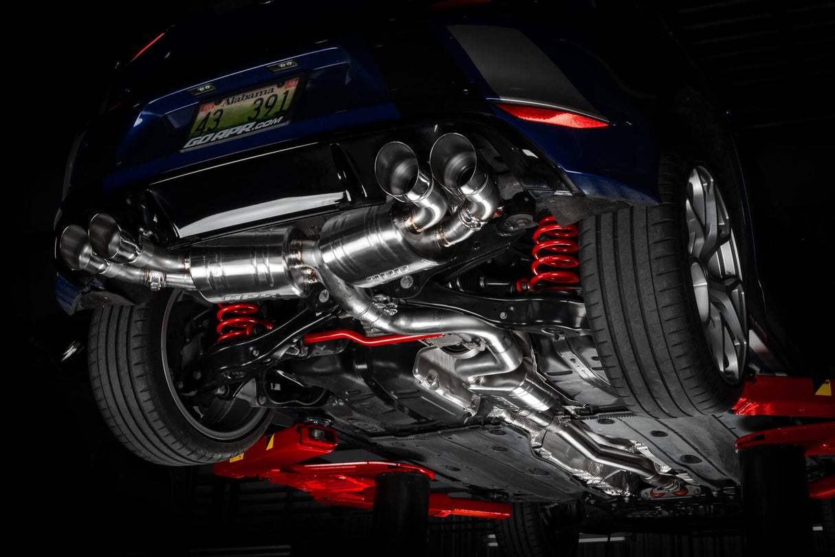 APR 3" Cat Back Exhaust Valved