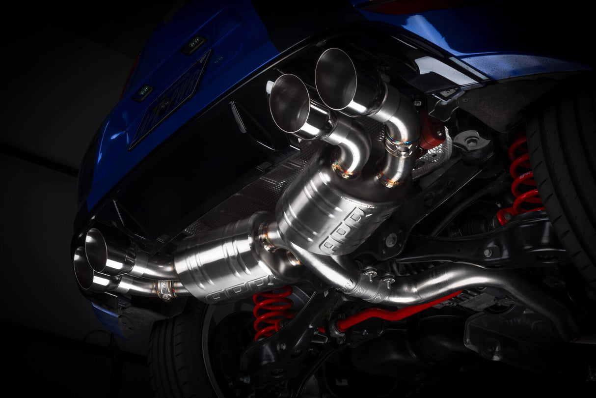 APR 3" Cat Back Exhaust System Valved