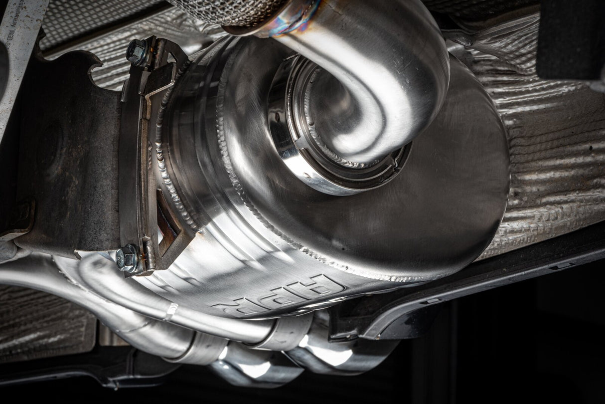 APR Exhaust Cat Back System Left Muffler