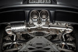 APR Exhaust Cat Back System Left Muffler