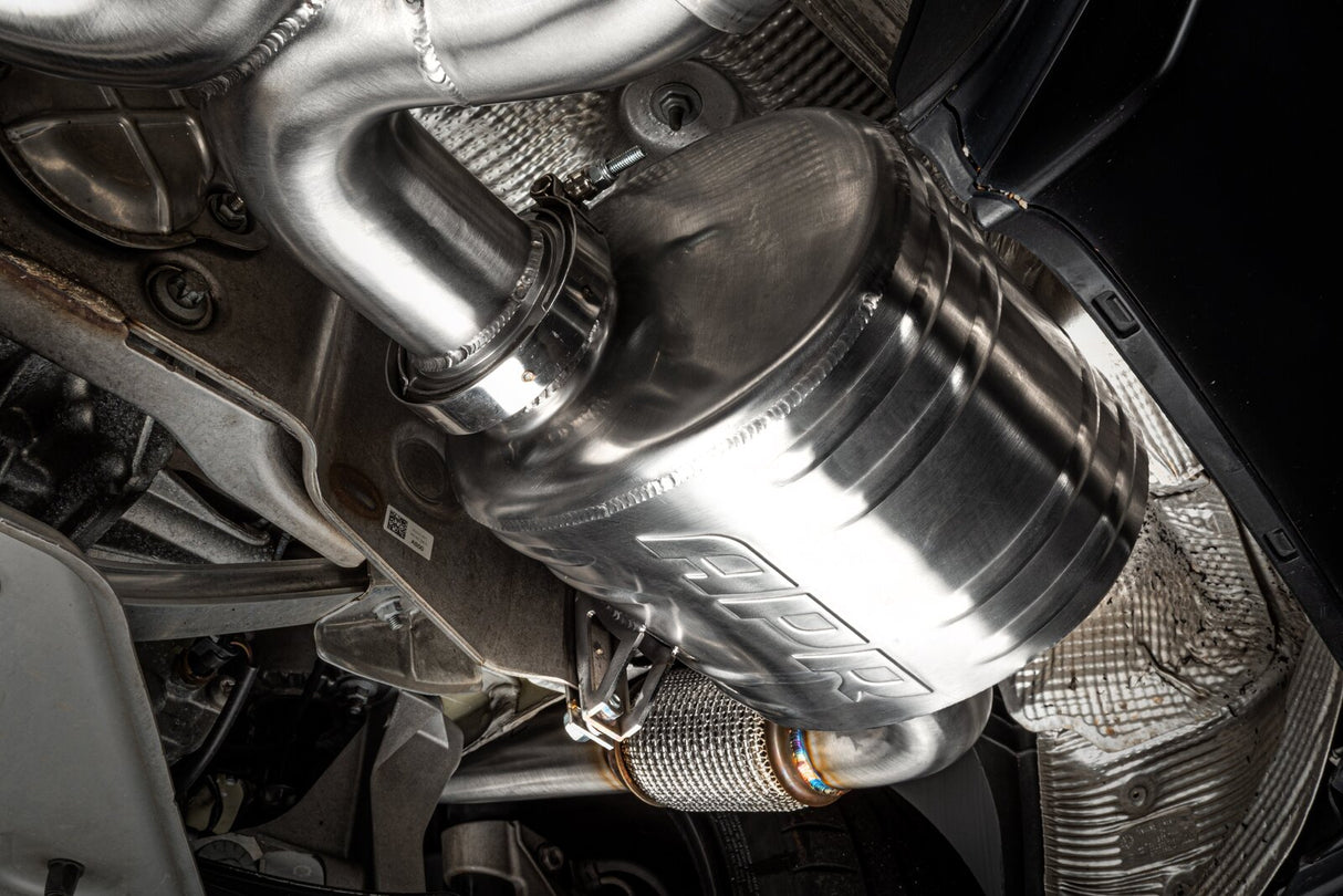 APR Exhaust Cat Back System Right Muffler