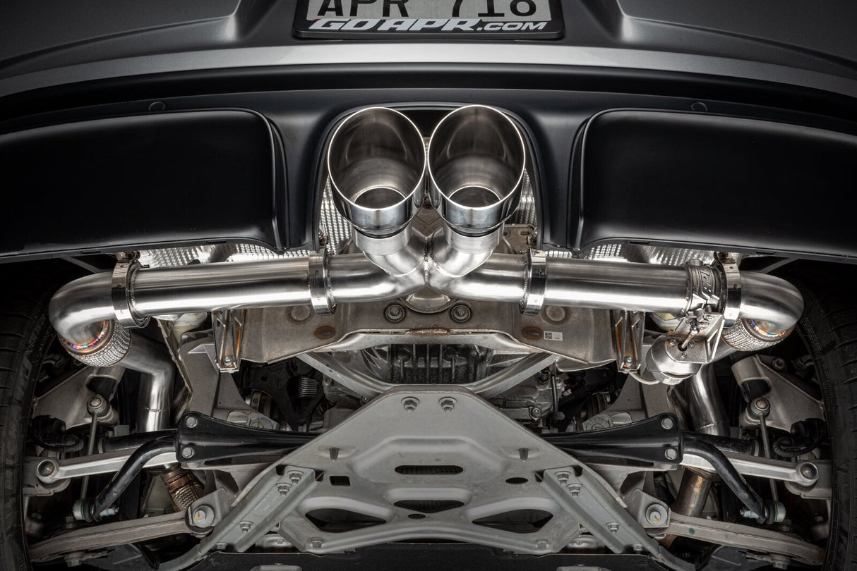 APR Exhaust Cat Back System Right Valve