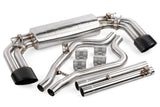 APR Cat Back Exhaust System w/Black Tips - Audi RS3 8V 17-20 (Sedan) CBK0041 | Pro Speed Racing