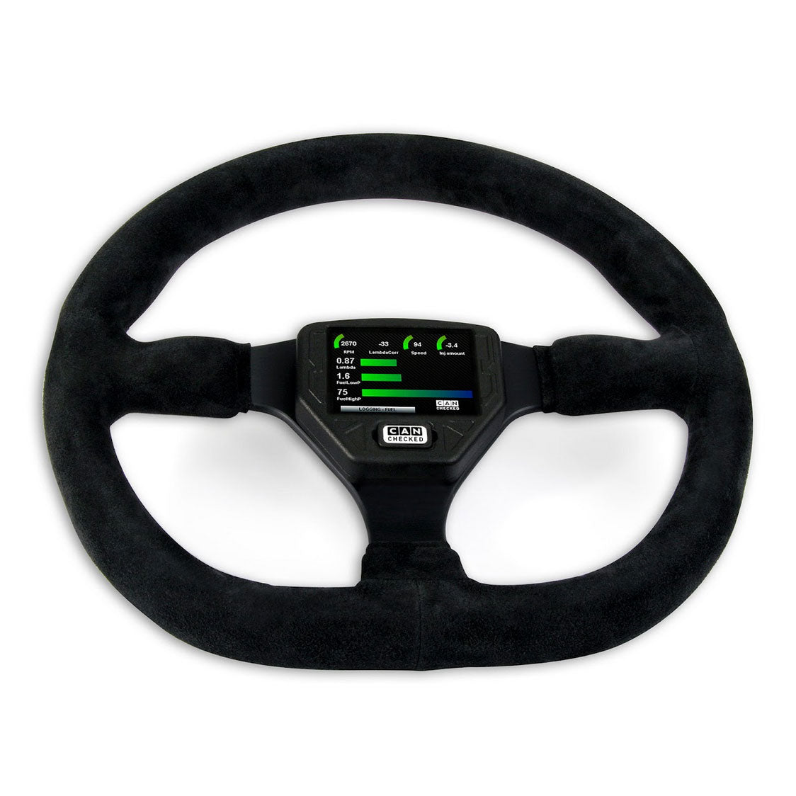 CANchecked SWD32 Gen2 Programmable Touch Screen CanBus Steering Wheel Display