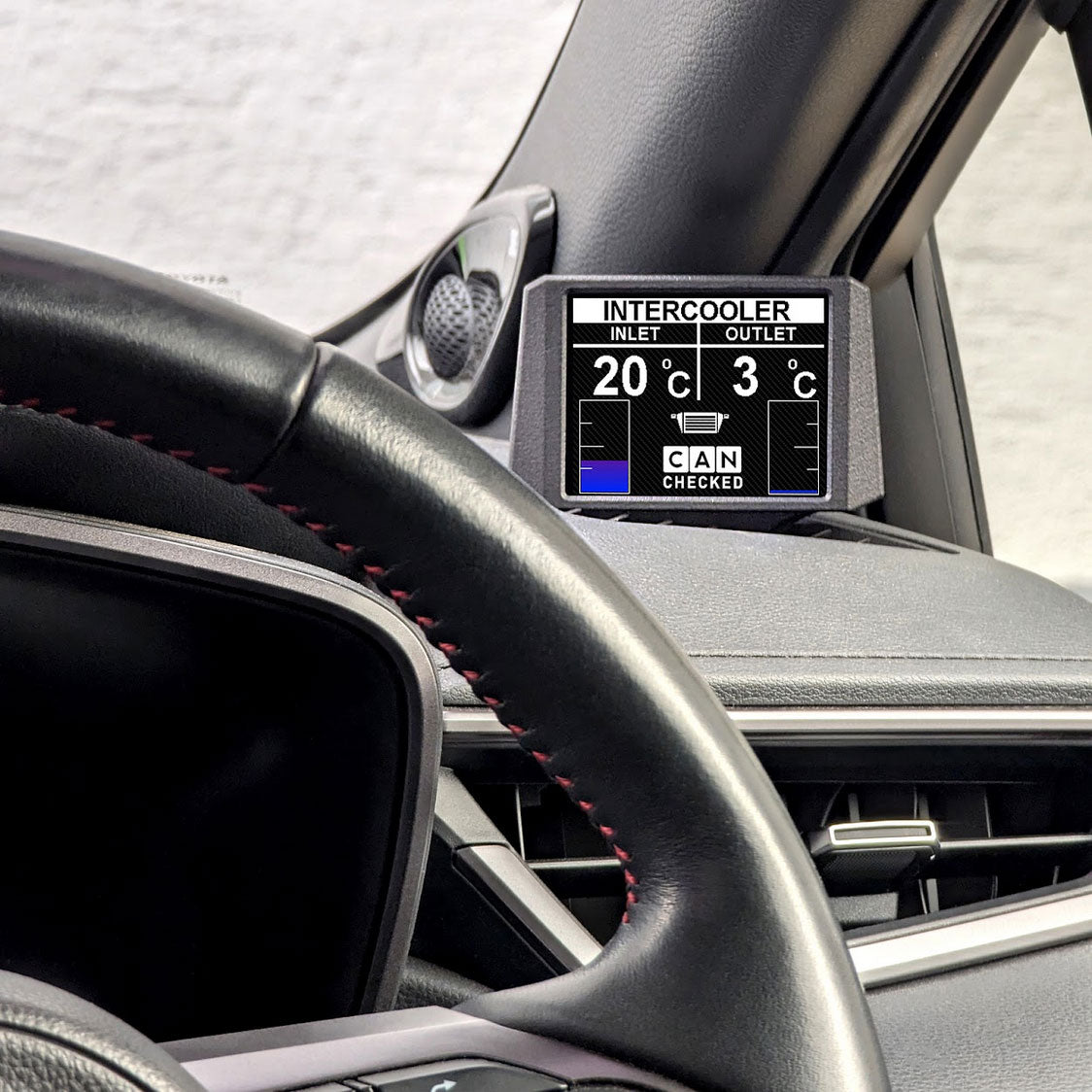 CANchecked MFD28 Gen2 Programmable Touch Screen CanBus Display