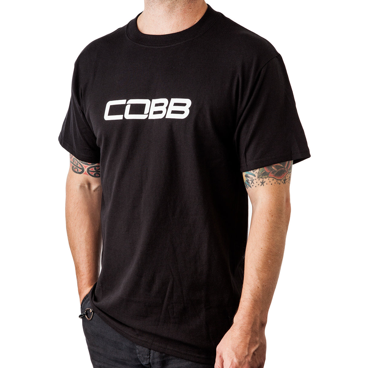 Cobb Tuning Logo T-Shirt - Men's Black  CO-BLACKCOBB