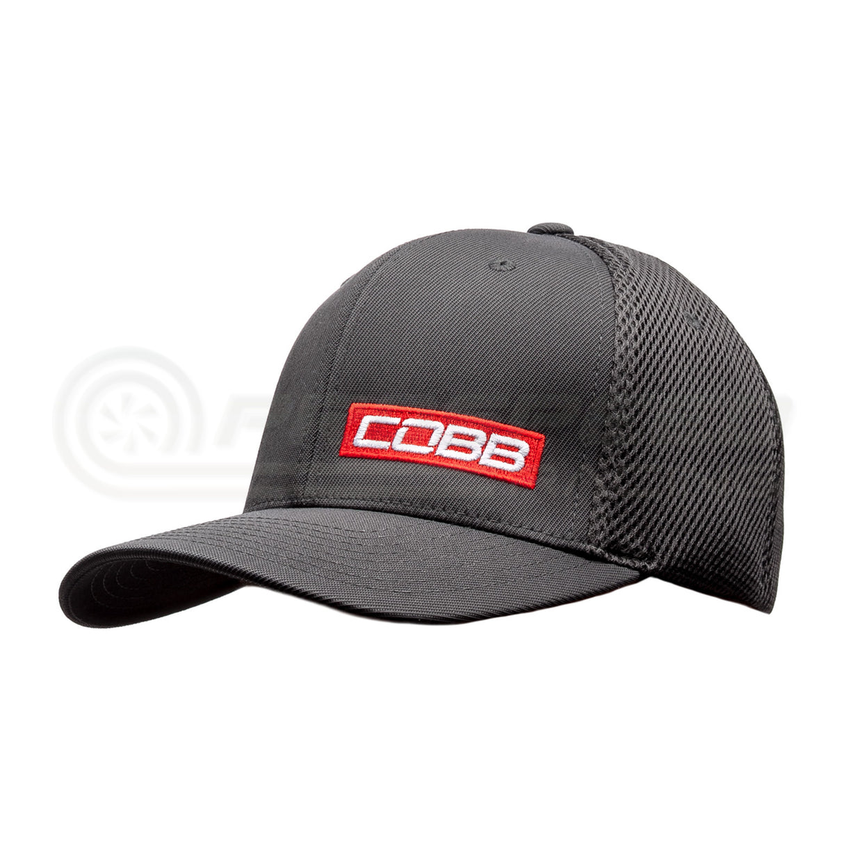Cobb Tuning Flexfit Ultrafibre/Airmesh Cap Red Bar  CO-Cap-Ultra-Red-Bar