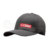Cobb Tuning Flexfit Ultrafibre/Airmesh Cap Red Bar  CO-Cap-Ultra-Red-Bar