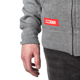 Cobb Tuning Grey Zip Hoodie