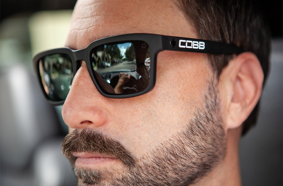 Cobb Tuning x SPY Optic Helm 2 Polarized Sunglasses - Happy Gray Green