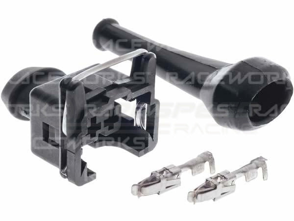 Raceworks 2 Pin Bosch Jetronic/Minitimer Quick Release Connector Plug (Plug and Pins) CPS-035 | PSR
