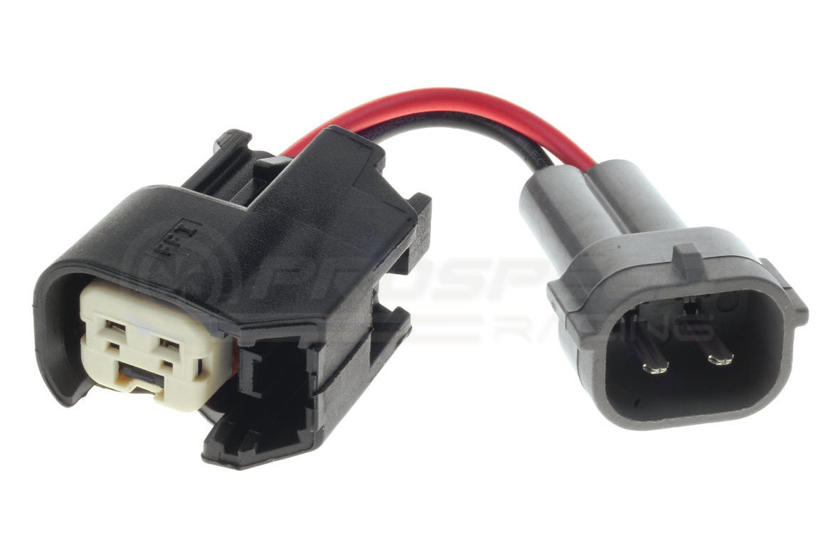 Raceworks Injector Wiring Adaptor Harness - USCAR Injector to Denso Harness (Wired) CPS-112 | PSR