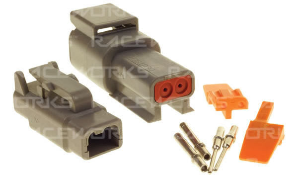 Raceworks Deutsch DTM 2-Way Connector Kit