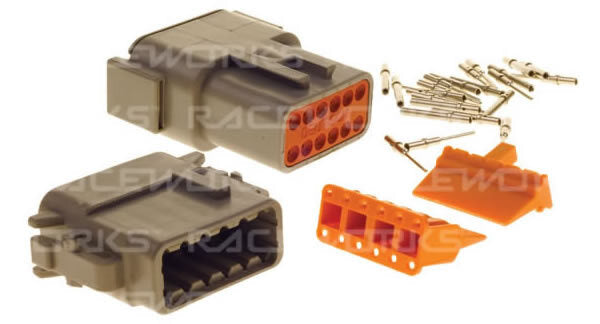 Raceworks Deutsch DTM 12-Way Connector Kit