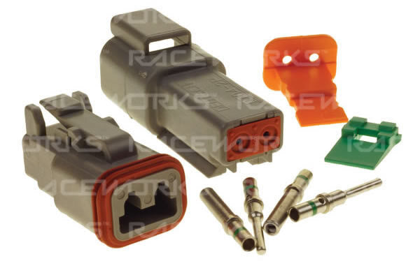 Raceworks Deutsch DT 2-Way Connector Kit