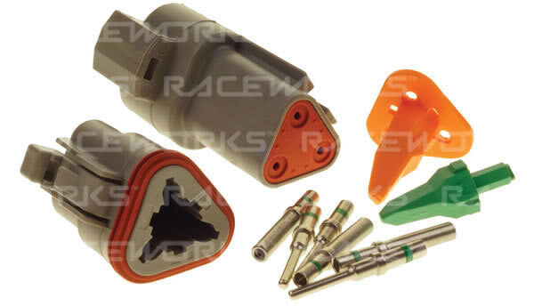 Raceworks Deutsch DT 3-Way Connector Kit