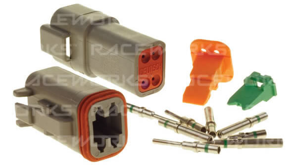 Raceworks Deutsch DT 4-Way Connector Kit